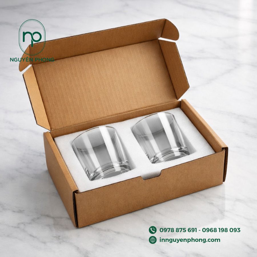 Hộp quà tặng ly cốc cho khách hàng